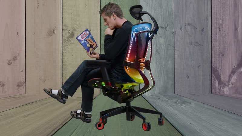 The RGB Chair NO ONE asked