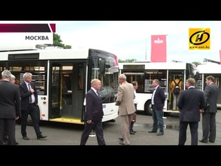 Новые модели автобусов МАЗ МГТ презентовали в Москве