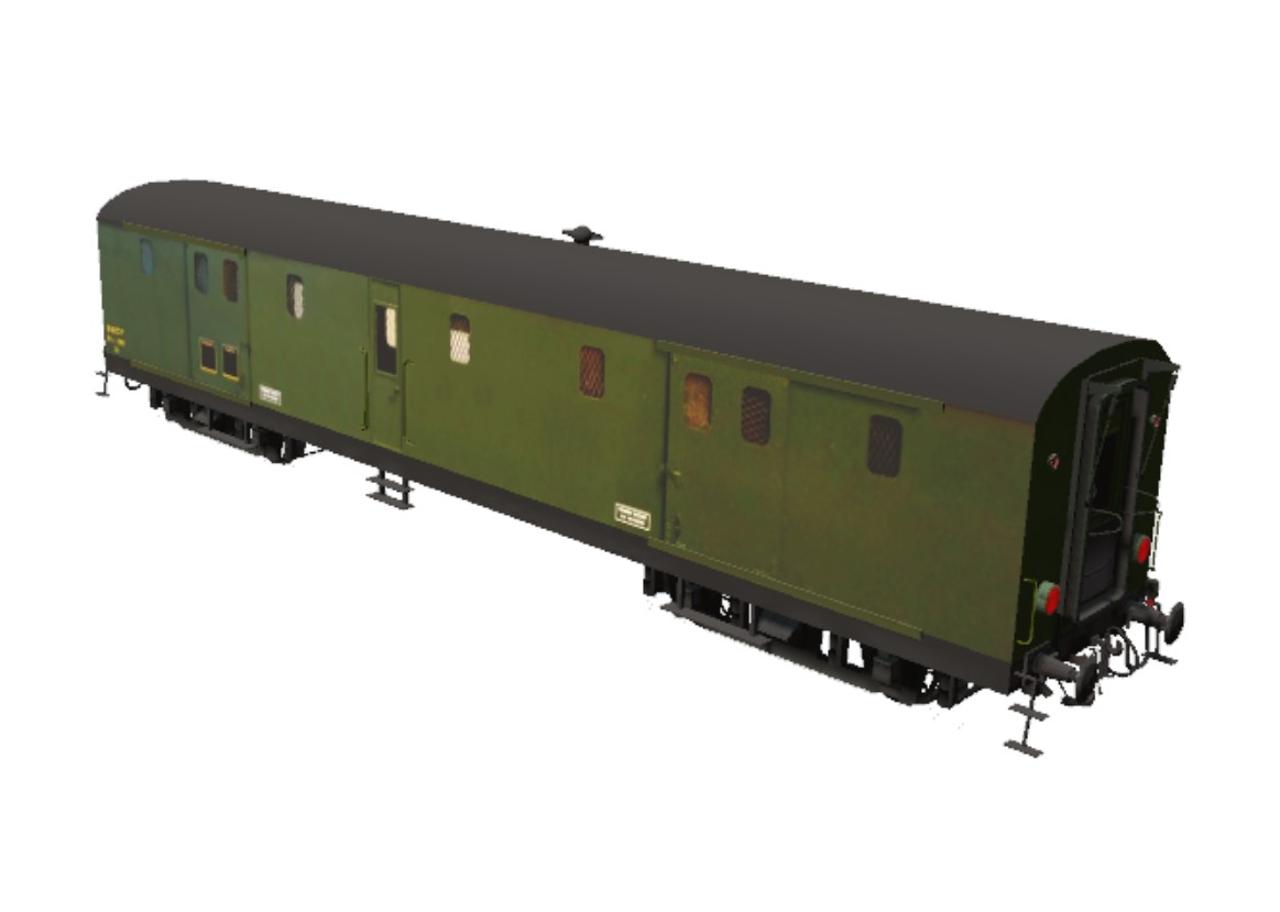 M69 - SNCF fourgon metallise Est Ep. III