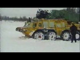 В Арктику  БТР часть 1
