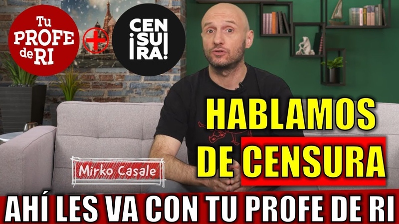 GEOPOLÍ TICA DE LA CENSURA Y MÁ S CENSURA: AHÍ LES VA CON TU PROFE DE RI. PROHIBIDO