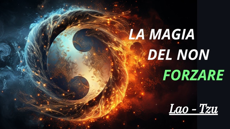 LA MAGIA del non Forzare nella Vita, Wu Wei Larte di fluire, Lao