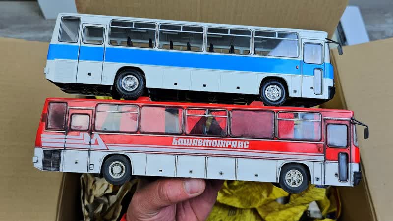Модели АВТОБУСОВ 1, 43 коллекция моделек. Про