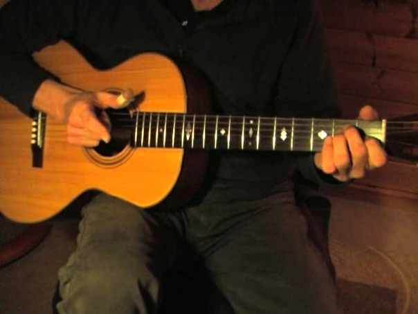 EZ Fingerpicking Blues Lesson for Beginners Free TAB Goodmorning Blues by Brownie Mc