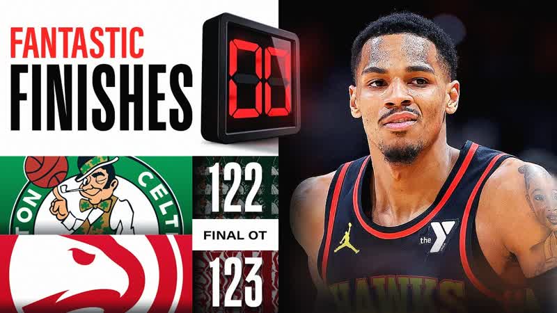 INSANE OT ENDING Celtics vs Hawks , March 28,