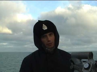 АПЛ К-411 Оренбург выход в море / Russian nuclear submarine at sea.