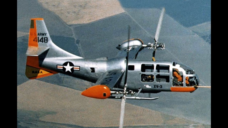 Bell XV 3 Convertiplane Promo Film