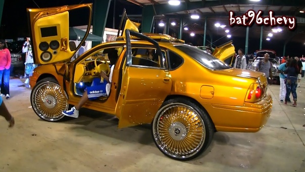 Candy GOLD 2005 Impala on 30 DUB Fouty Floaters 1080p
