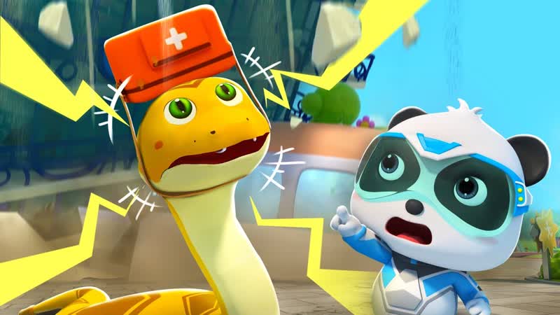The Earthquake Rescue Team, Super Resue Team, Kids Cartoons, Baby Bus