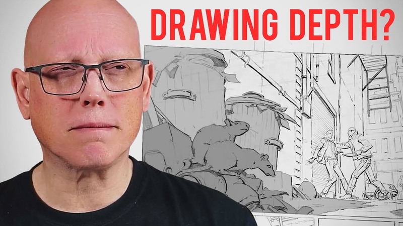 Fix Your Boring Flat Drawings with Depth