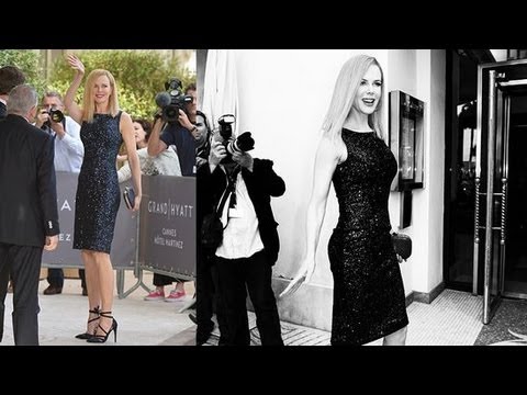 Nicole Kidmans Little Black Dress at Cannes Festival, Fashion