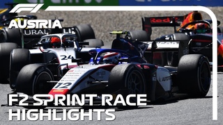 F2 Sprint Race Highlights | 2020 Austrian Grand Prix
