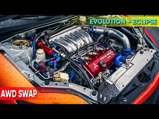 Первый в мире AWD Mitsubishi Eclipse 4 GT. Первые тесты.