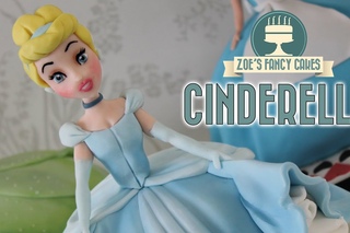 Cinderella doll cake: Disney princess cakes
