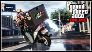 Dominator FX и Pizza Boy, Граффити и Развозка Пиццы в GTA Online Bottom Dollar Bounties