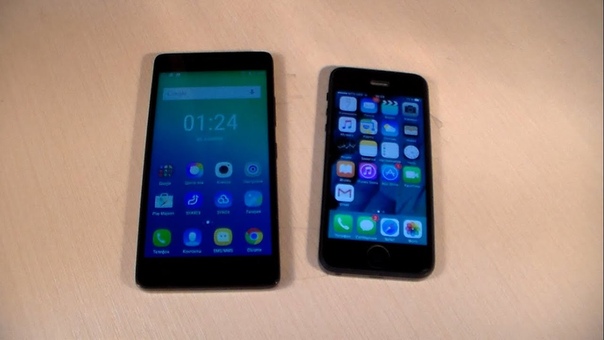 Сравнение Lenovo A6010 Plus vs i Phone 5 (