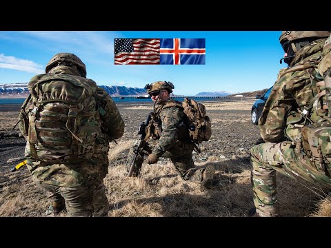 U. S. Marines and Royal Marine Commandos conduct exercise Northern Viking 2022 in Miðsandur,