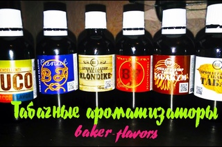 обзор табачных ароматизаторов baker flavors