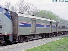 Amtrak ACF Baggage Car Phase IV