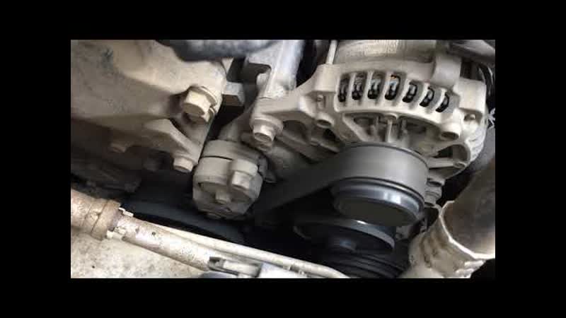 Не ремень свистит Toyota Camry Тойота