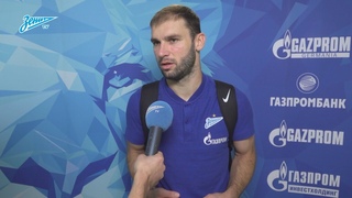 Бранислав Иванович на «Зенит-ТВ»: «Сегодня мы отдали на поле все силы, старались и хотели выиграть»