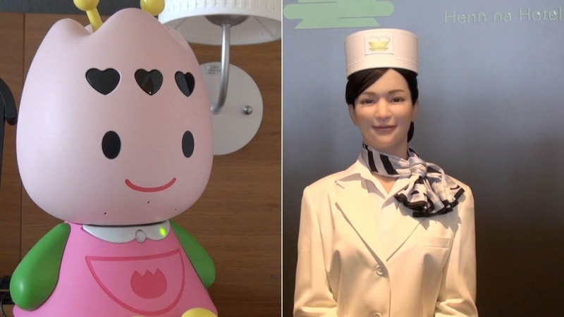 Henn na Hotel the Huis Ten Bosch hotel where robots are at your