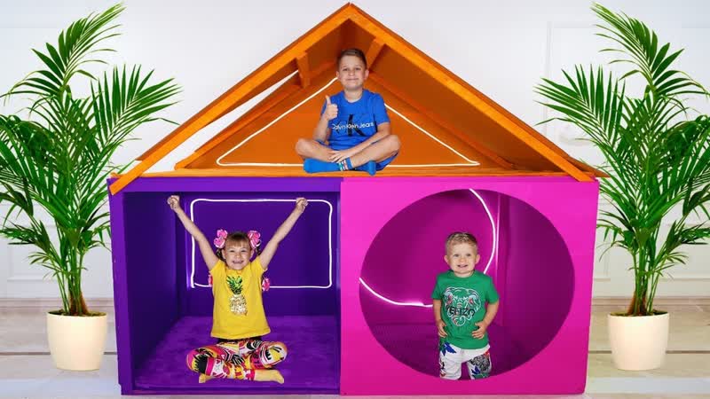 Diana Roma and Oliver Built a Circle, Triangle, Square Secret