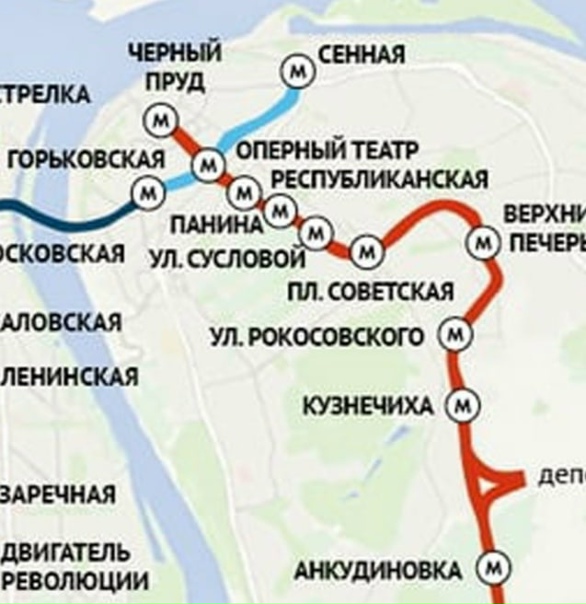 Нижегородский метрополитен планы развития