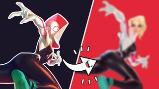 2D to 3D! Sculpting Spider Gwen From Start to Finish!