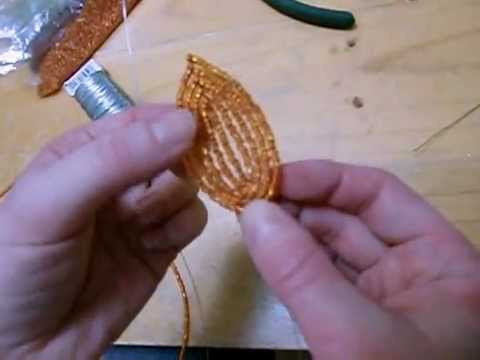 French Beaded Flowers Lesson 2 Bead Spinner, Basic