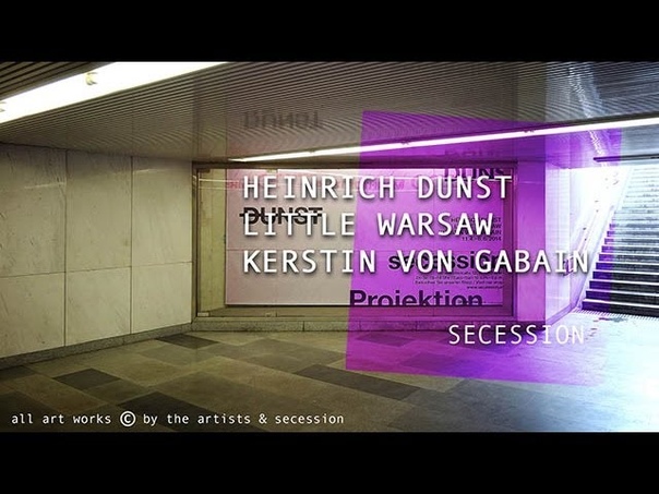 theart VIEw HEINRICH DUNST, LITTLE WARSAW, KERSTIN VON GABAIN at