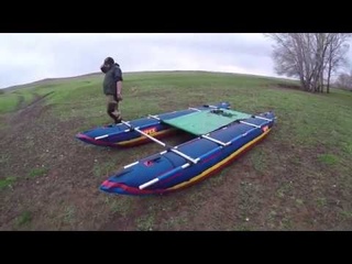 Сборка туристического катамарана