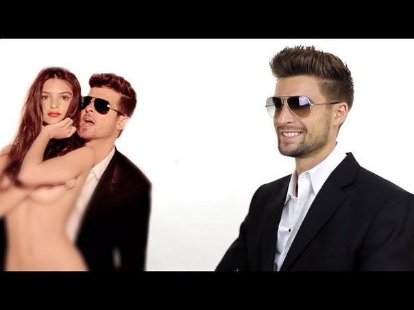 Mens Hair Tutorial, Robin Thicke Blurred Lines T. I. Pharrel, By Vilain Gold