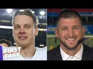 Tim Tebow predicts LSU and Clemson will play in the National Championship Game | First Take