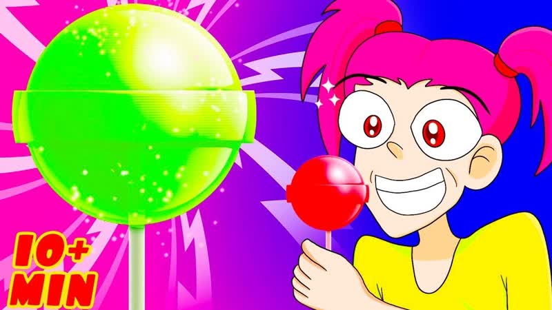 Learn Colors With Lollipop + More Nursery Rhymes Kids Songs, Nomad kids