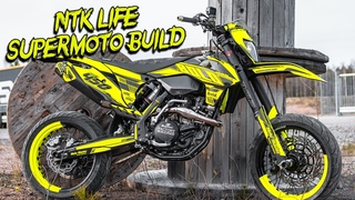 EPIC SUPERMOTO BUILD For NTKLife | KTM Exc 450